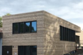 Außenansicht des neuen Analytikgebäudes