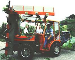 Doppelseitiger Laubschneider mit seitlicher Aushebung