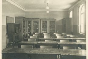 Klassenzimmer früher
